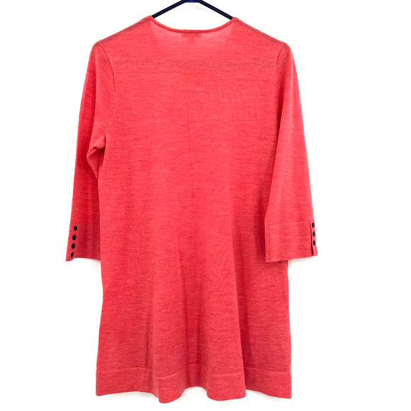J. Jill size XS merino wool 3/4 sleeve light weight sweater top shirt tunic - Picture 2 of 8